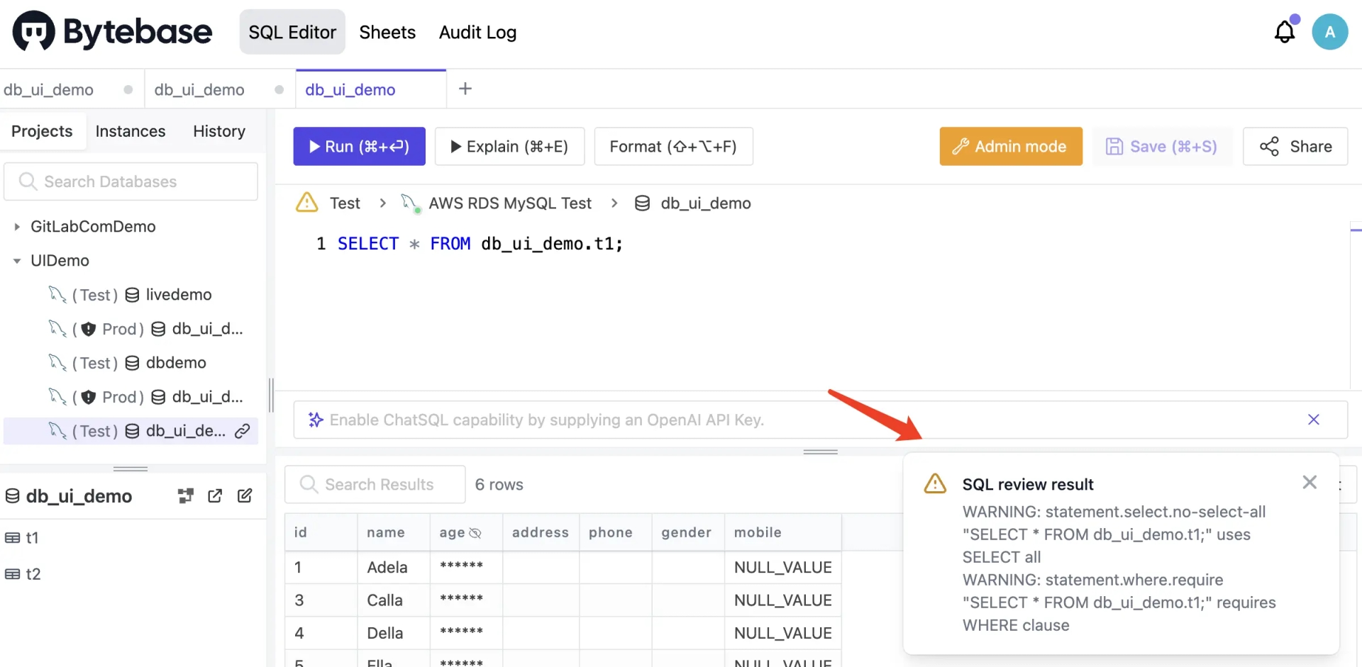 bytebase-sql-editor-review