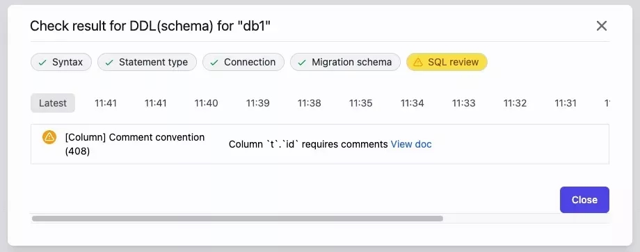 sql-review-column-comment